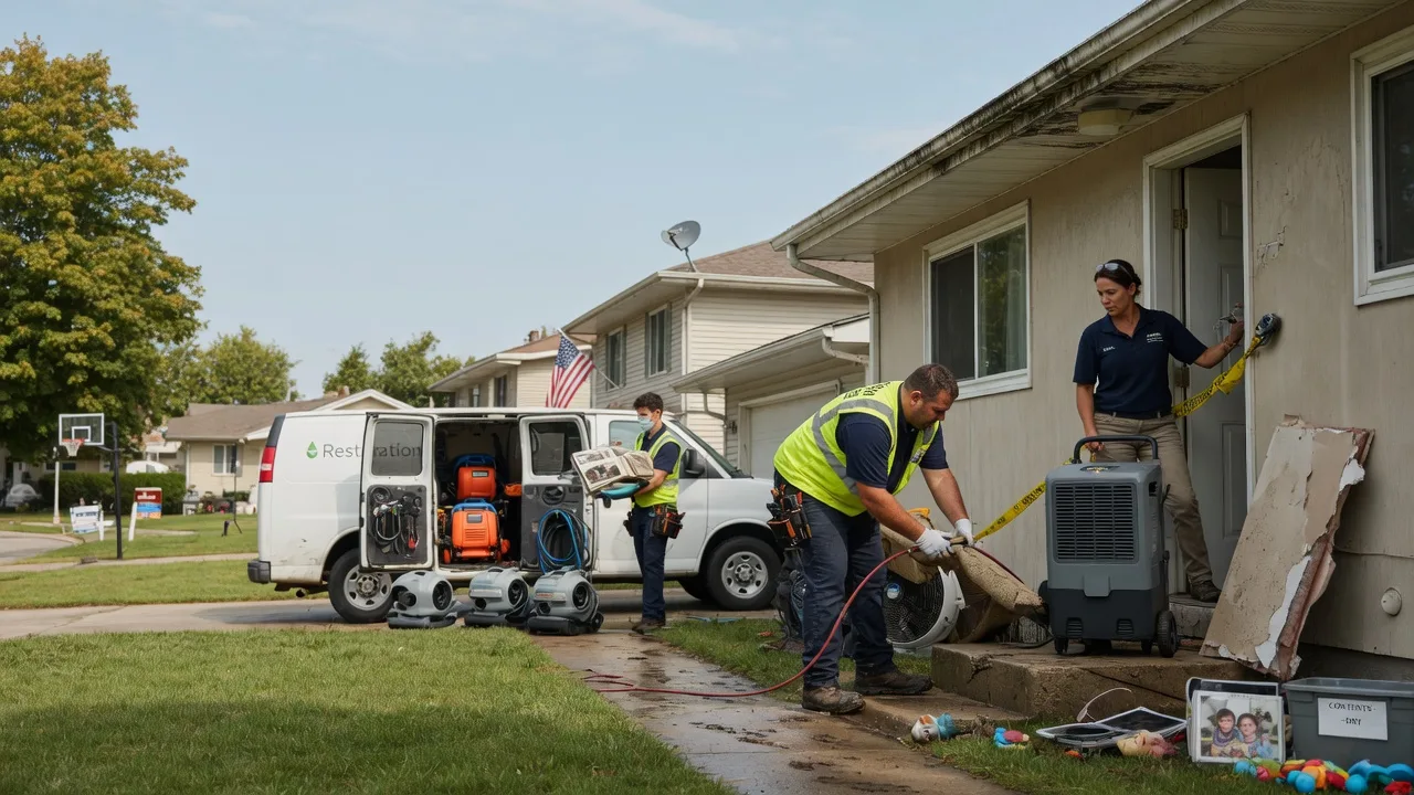 Water Damage Restoration in Pearl City, IL near me